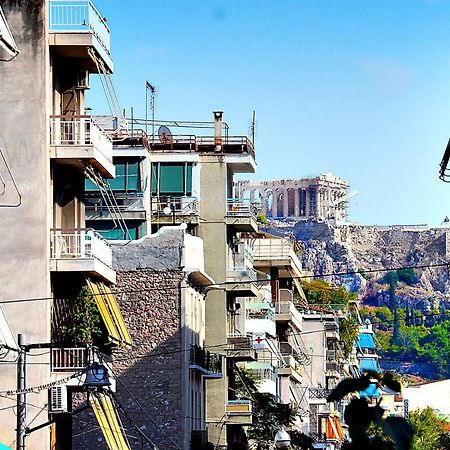 Apartamento Urban Art Experience With Acropolis View Atenas Exterior foto